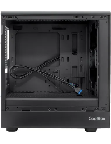 Torre CoolBox GM350 Darkface microATX con USB-C