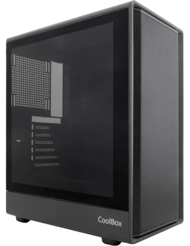 CoolBox GA700 DarkSide Caja PC ATX con Cristal Tintado y USB-C