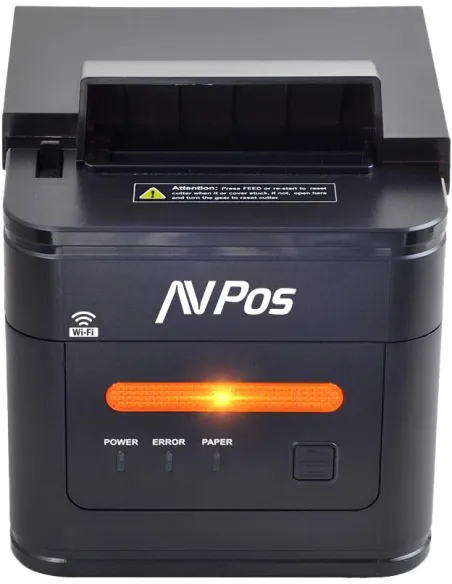 AVPos AVP-K46W Impresora térmica de tickets para TPV USB, Serial, LAN y WiFi,