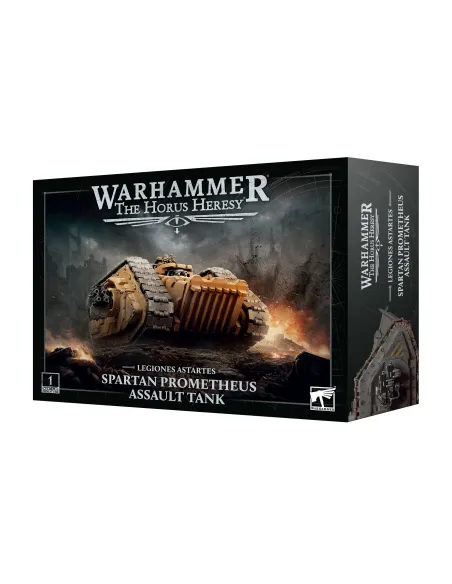 Tanque de Asalto Spartan Prometheus Assault Tank Legiones Astartes Warhammer The Horus Heresy