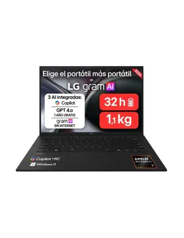 LG Gram 14Z95U-G.AU85BN AMD Ryzen AI 7 450/32GB/512GB SSD/14" W11 Home