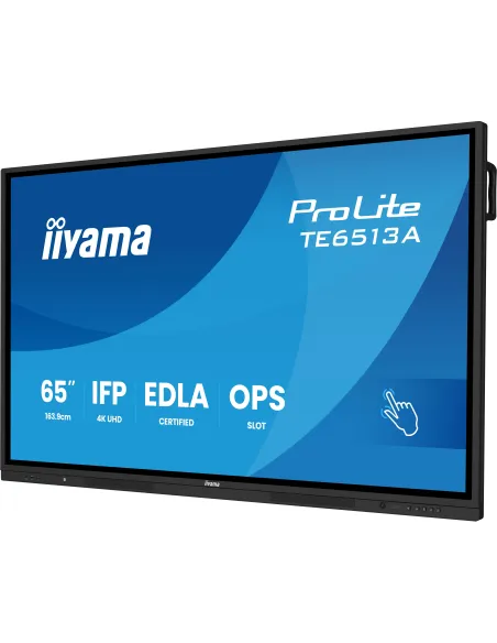 Iiyama ProLite TE6513A-B2A Panel Interactivo 4K de 65" EDLA