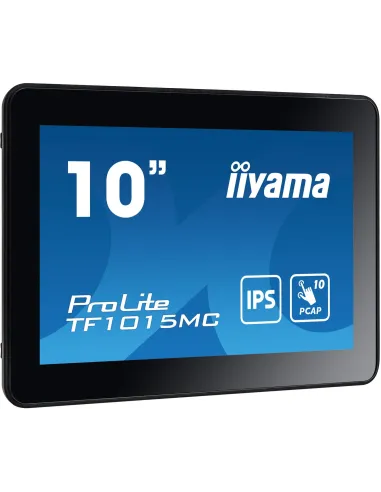 Iiyama ProLite TF1015MC-B3 Monitor 10,1" HD 75Hz IPS Táctil Multi-touch VESA RJ45