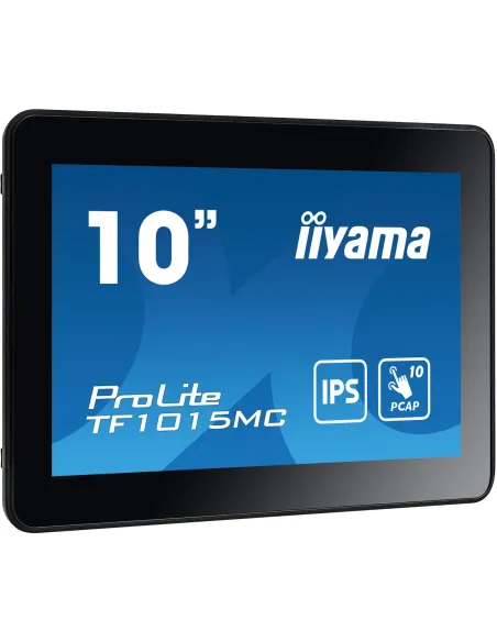 Iiyama ProLite TF1015MC-B3 Monitor 10,1" HD 75Hz IPS Táctil Multi-touch VESA RJ45