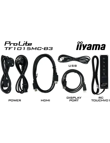 Iiyama ProLite TF1015MC-B3: monitor táctil open frame 10,1"