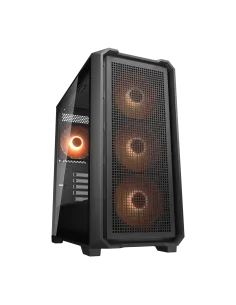 Cougar MX600 Mini V2 Pro Black Semitorre Micro-ATX con 4 ventiladores ARGB PWM preinstalados-ICACMM0359