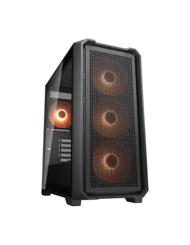 Cougar MX600 Mini V2 Pro Black Semitorre Micro-ATX con 4 ventiladores ARGB PWM preinstalados