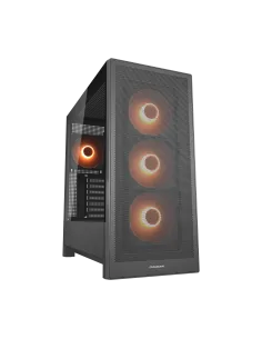 Cougar MX230 RGB Black Mid Tower E-ATX con frontal Mesh y 4 ventiladores ARGB-ICACSM0913