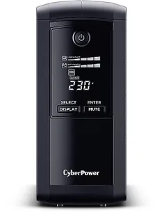 CyberPower Value Pro VP700ELCD SAI UPS Línea Interactiva de 700VA / 390W con 4 Schuko-SAI65704