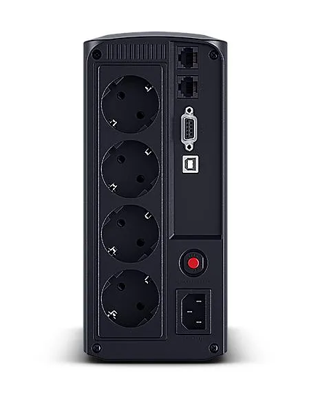 CyberPower Value Pro VP700ELCD : SAI 700VA 390W LCD 4 Schuko