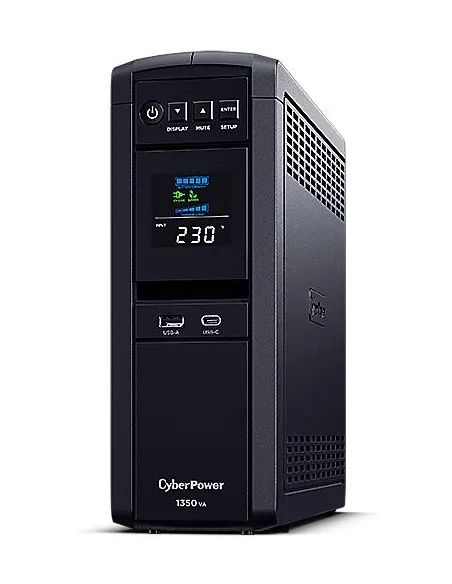 CyberPower CP1350EPFCLCD: SAI 1350VA Schuko AVR PC