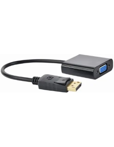 Gembird A-DPM-VGAF-02 Adaptador de Imagen DisplayPort a VGA WUXGA 15 cm Negro