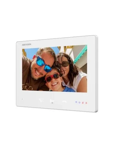 Monitor interior 2 hilos HDHikvision DS-KH7300EY-WTE2/Blanco