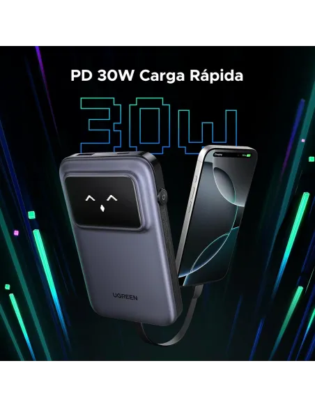 UGREEN Uno 10000 mAh 30W: power bank USB-C integrado