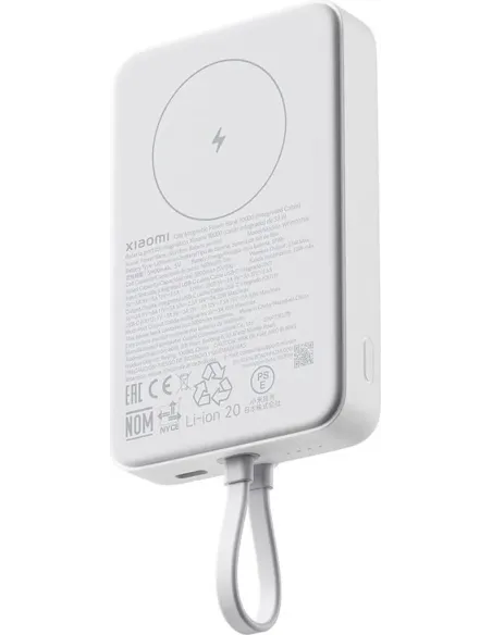 Power bank Xiaomi Magnetic Power Bank 10000 Blanca