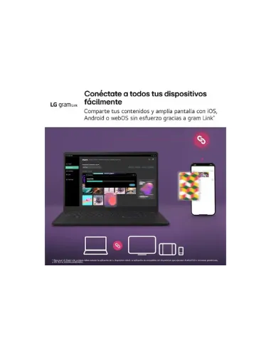 Portátil LG gram 14Z95U-G.AU85BN de 14" , 32GB y 1,12 kg