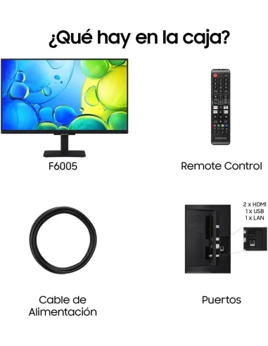 Samsung TU27F6005FK 27": Smart TV Full HD Tizen 2 HDMI Wi-Fi