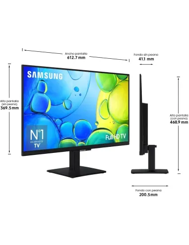 Samsung TU27F6005FK 27": Smart TV Full HD Tizen 2 HDMI Wi-Fi