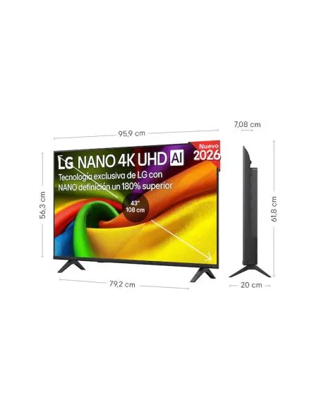 LG 43NU850B6LA: TV 43" 4K NanoCell webOS 26 HDR 60Hz