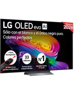 LG OLED55C66LB Serie OLED Evo AI C6 55" 4K Smart TV (2026)-1410845