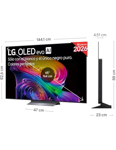 LG OLED65C66LB: TV OLED evo 65" 4K 120Hz VRR webOS