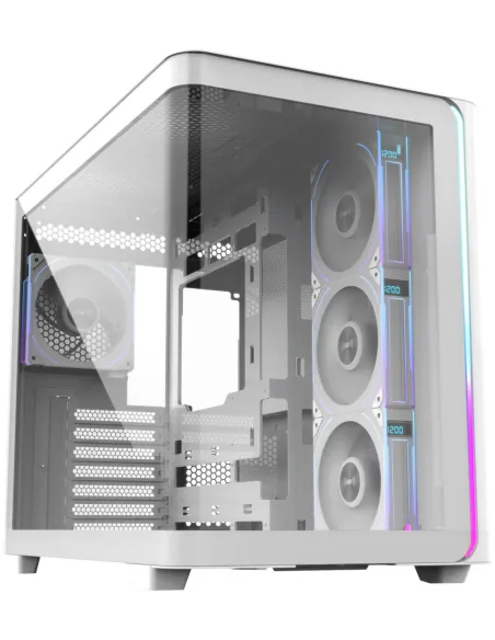 FSP M580-WP Plus Blanco ARGB Caja de PC ATX  Midi Tower