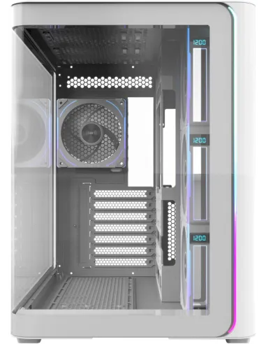 FSP M580-WP Plus Blanco ,caja PC blanca 270° USB-C ATX 360mm