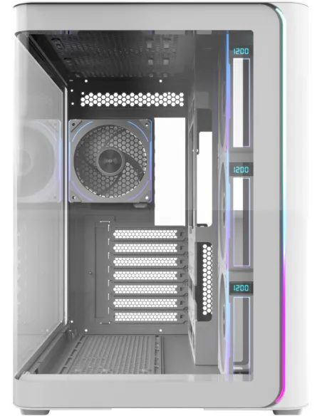 FSP M580-WP Plus Blanco ,caja PC blanca 270° USB-C ATX 360mm