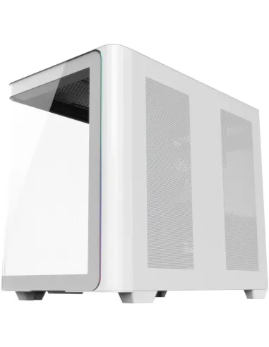 FSP M580-WP Plus Blanco ,caja PC blanca 270° USB-C ATX 360mm