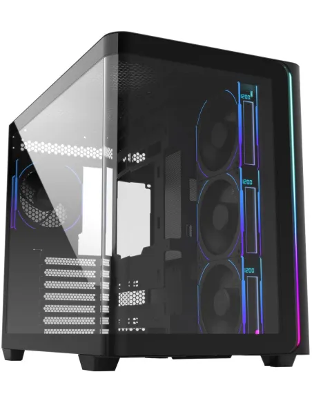 FSP M580-WP Plus Negro ARGB Caja de PC ATX  Midi Tower