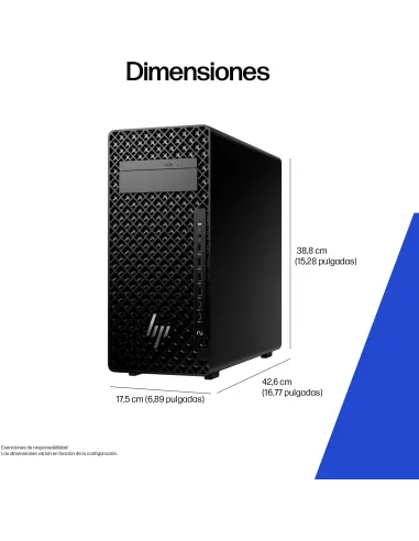 Workstation HP Z2 G1i D4CU4ET con Intel Core Ultra 7 265K