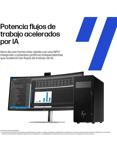 Workstation HP Z2 G1i D4CU4ET con Intel Core Ultra 7 265K