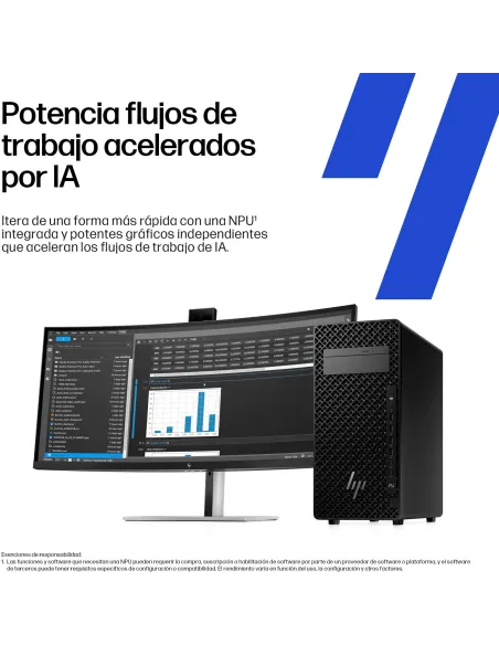 Workstation HP Z2 G1i D4CU4ET con Intel Core Ultra 7 265K