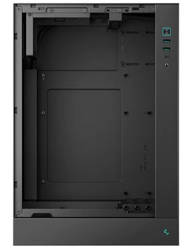 DeepCool CH170 PLUS negra caja PC vertical mATX USB-C