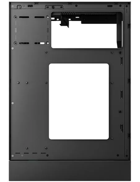 DeepCool CH170 PLUS negra caja PC vertical mATX USB-C