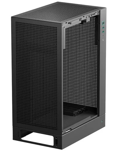 DeepCool CH170 PLUS negra caja PC vertical mATX USB-C
