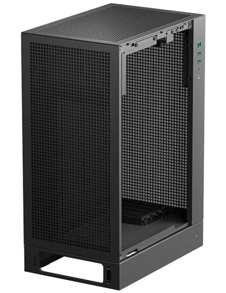 DeepCool CH170 PLUS negra caja PC vertical mATX USB-C