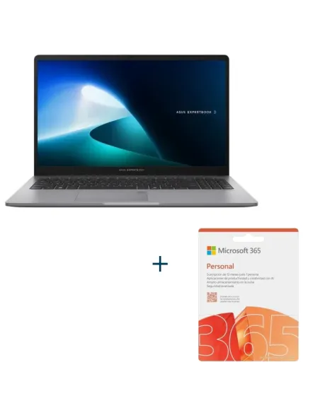 ASUS ExpertBook P1 P1503CVA-S72048X Intel Core 7 240H/16GB/512GB SSD/15.6" W11 Pro y Office 365
