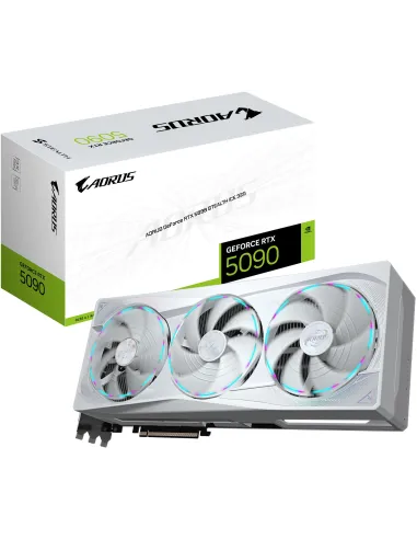 Gigabyte AORUS GeForce RTX 5090 STEALTH ICE 32GB GDDR7 Reflex 2 RTX AI DLSS4