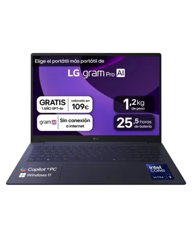 LG Gram Pro 16Z90TS-G.AU99BN Intel Core Ultra 9 288V/32GB/1TB SSD/16" W11 Home