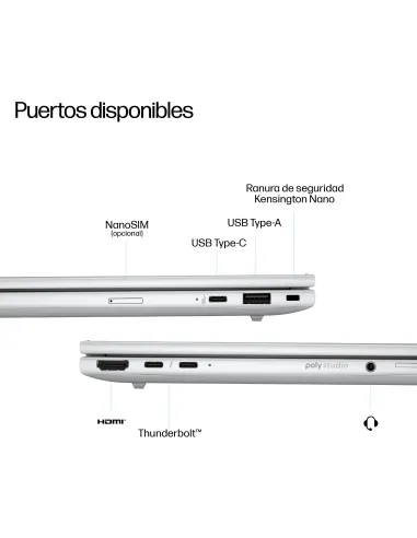 Pc de Sobremesa HP EliteBook 8 G1i D93WDET con W11 Pro