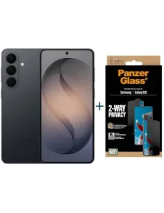 Samsung Galaxy S26 5G 12GB/256GB Negro y Protector Panzer Glass 2-way Privacy