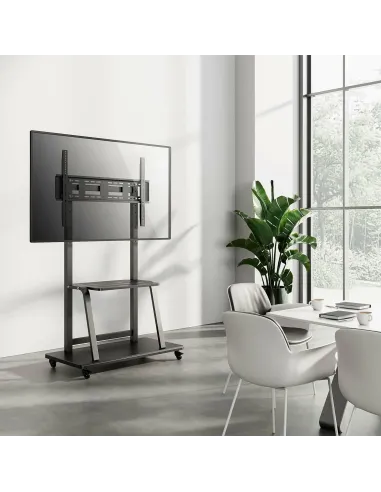 AISENS FT100E-231 soporte TV suelo ruedas 150kg VESA