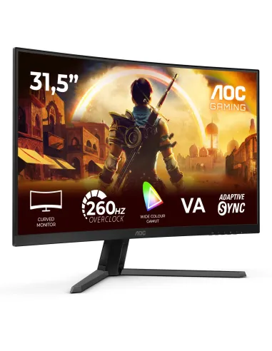 AOC G4 C32G42ZE monitor curvo de 31,5" 240Hz VA para gaming