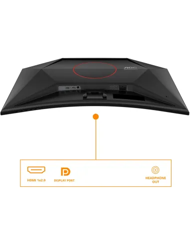 AOC G4 C32G42ZE monitor curvo de 31,5" 240Hz VA para gaming