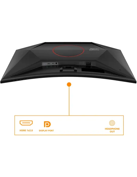 AOC G4 C32G42ZE monitor curvo de 31,5" 240Hz VA para gaming