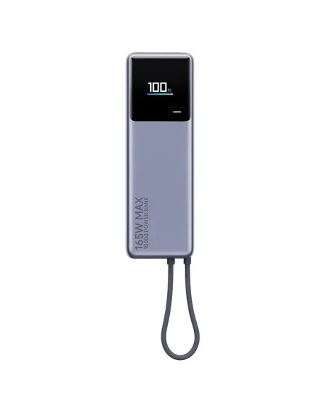 Xiaomi 165W Power Bank 10000mAh con Cable Integrado Gris