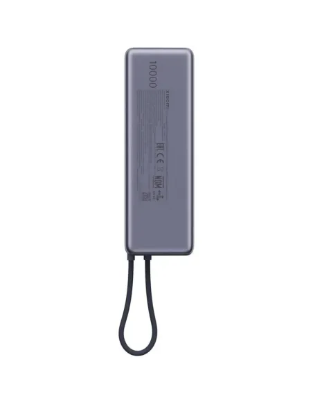 Xiaomi 165W Power Bank 10000mAh con Cable Integrado Gris