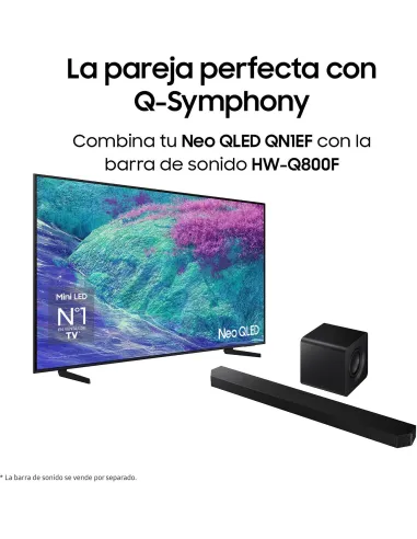 Televisión Samsung TQ75QN1EFAUXXC TV Neo QLED 75" 4K 144Hz