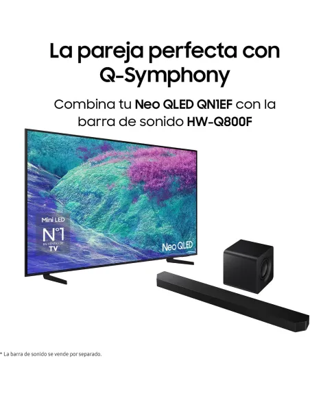 Televisión Samsung TQ75QN1EFAUXXC TV Neo QLED 75" 4K 144Hz